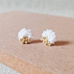 Ariel Two Ninths Stud Earrings Board