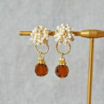 Aurelia Dangle Earrings Front
