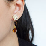 Aurelia Dangle Earrings Model