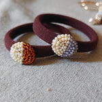 Cara Hair Tie in Grey Group