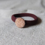 Champagne Pink Hair Tie Right