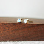 Labradorite Gemstone Stud Earrings I Display