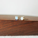Labradorite Gemstone Stud Earrings I Display