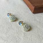 Labradorite Smoke Grey Drop Earrings I Lay
