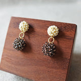 Larissa Stars Earrings in Umber Display