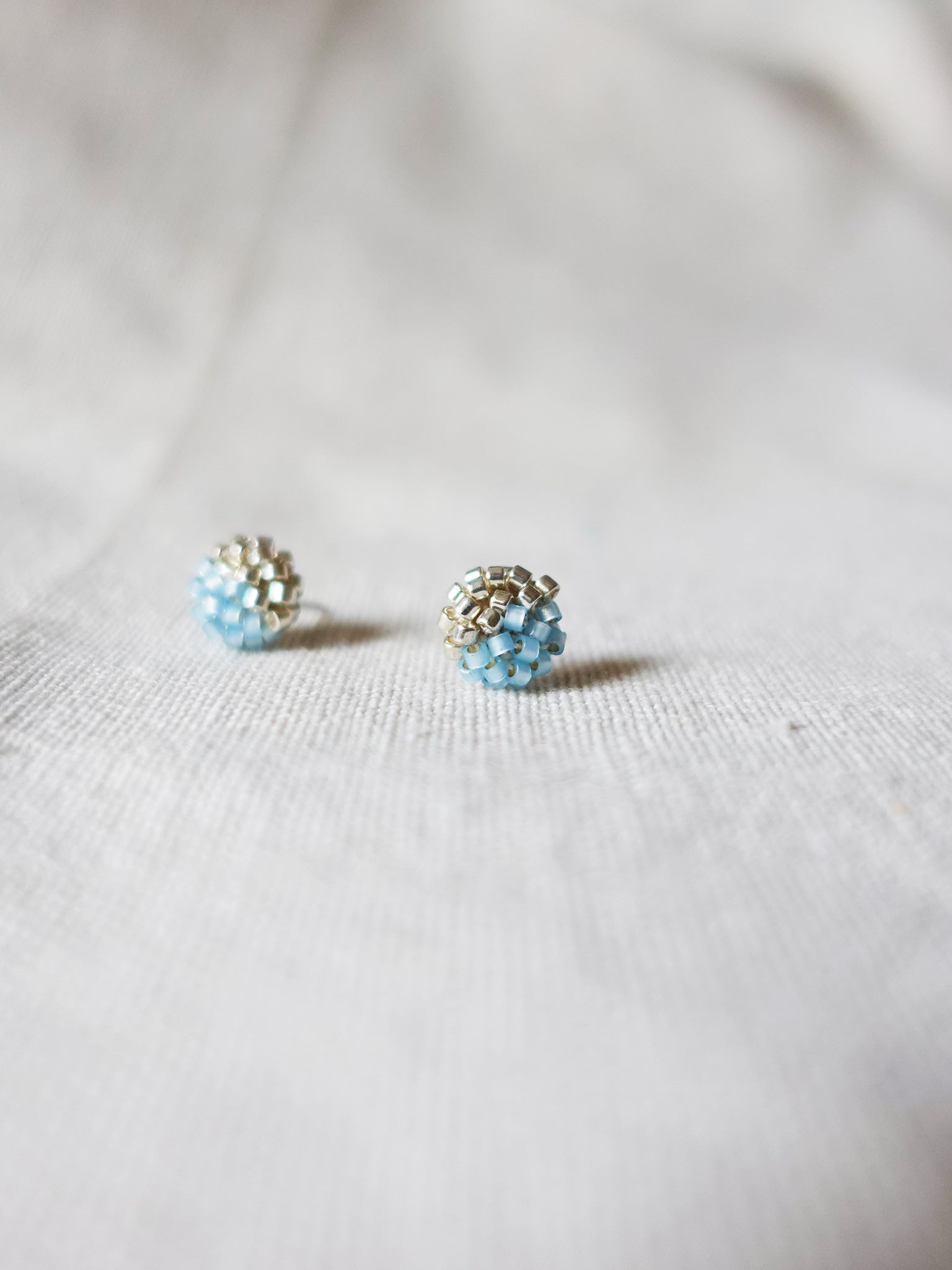 Last Quarter Pixie Stud Earrings