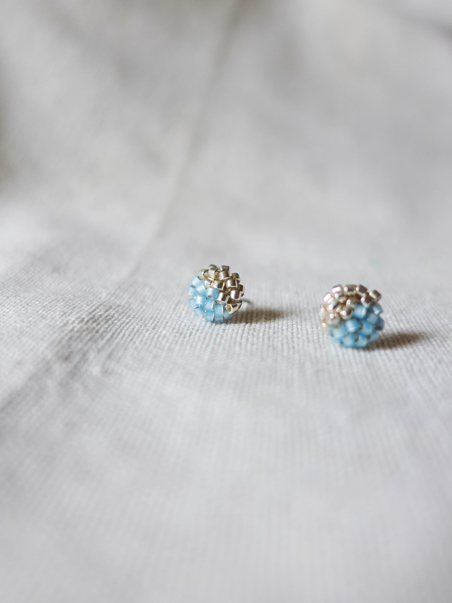 Last Quarter Pixie Stud Earrings