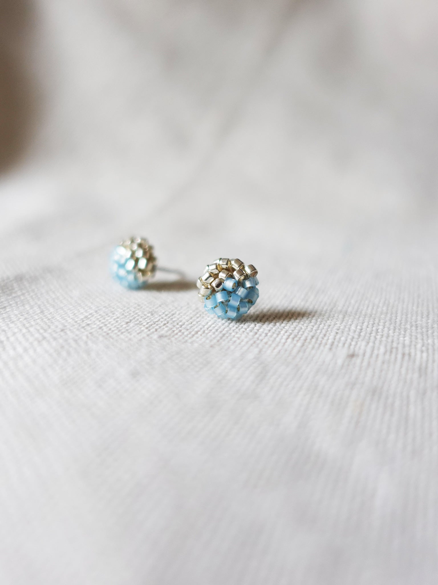 Last Quarter Pixie Stud Earrings