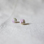 Last Quarter Pixie Stud Earrings
