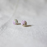 Last Quarter Pixie Stud Earrings