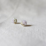 Last Quarter Pixie Stud Earrings