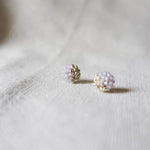 Last Quarter Pixie Stud Earrings
