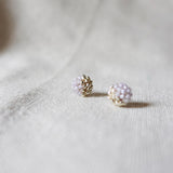 Last Quarter Pixie Stud Earrings