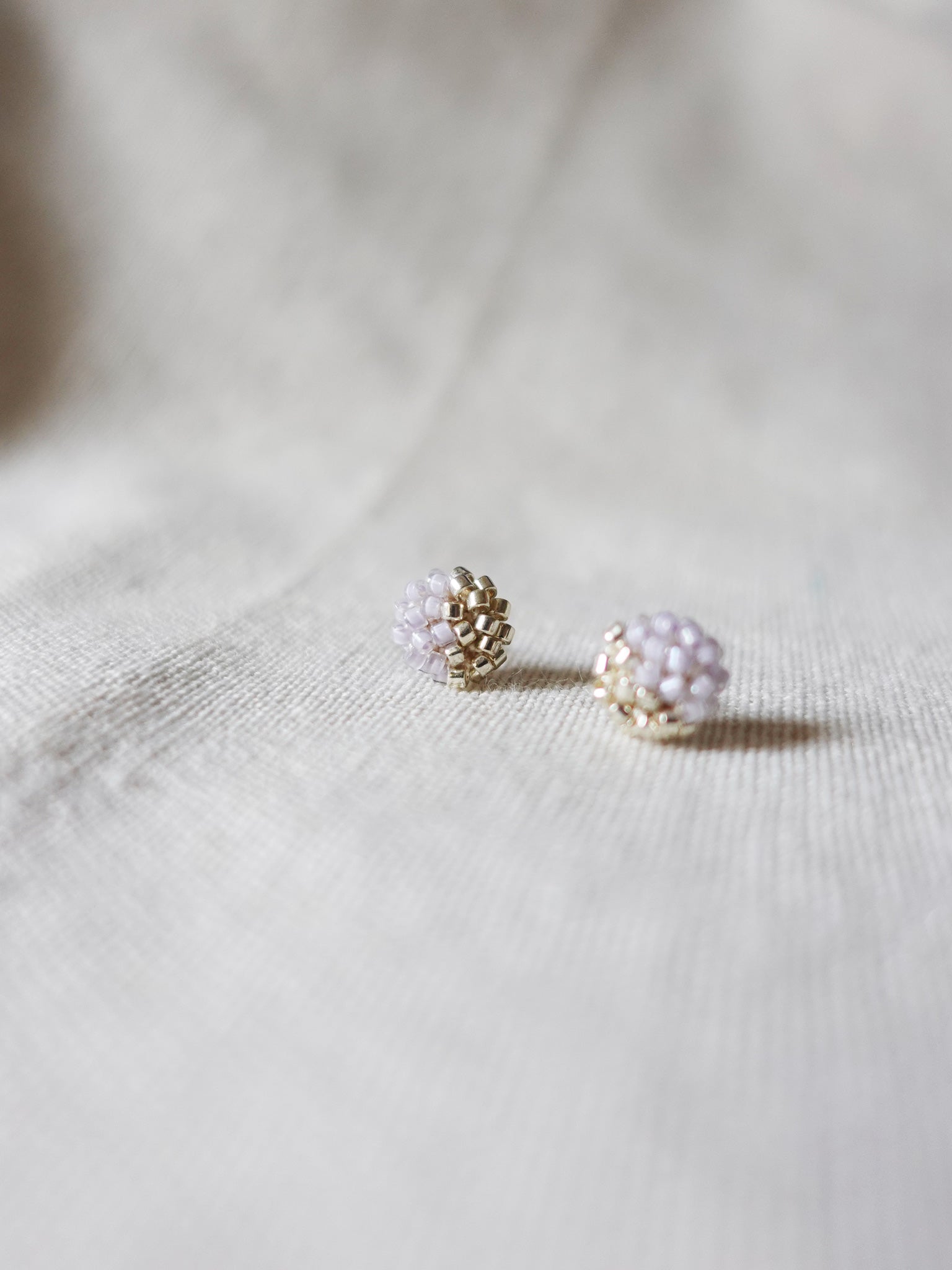 Last Quarter Pixie Stud Earrings