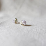 Last Quarter Pixie Stud Earrings