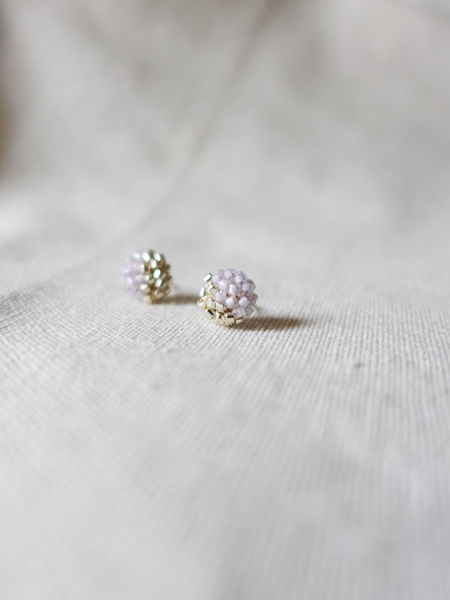 Last Quarter Pixie Stud Earrings