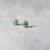 Last Quarter Pixie Stud Earrings