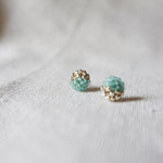 Last Quarter Pixie Stud Earrings