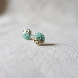 Last Quarter Pixie Stud Earrings