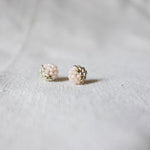 Last Quarter Pixie Stud Earrings