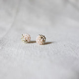 Last Quarter Pixie Stud Earrings