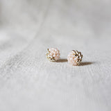 Last Quarter Pixie Stud Earrings