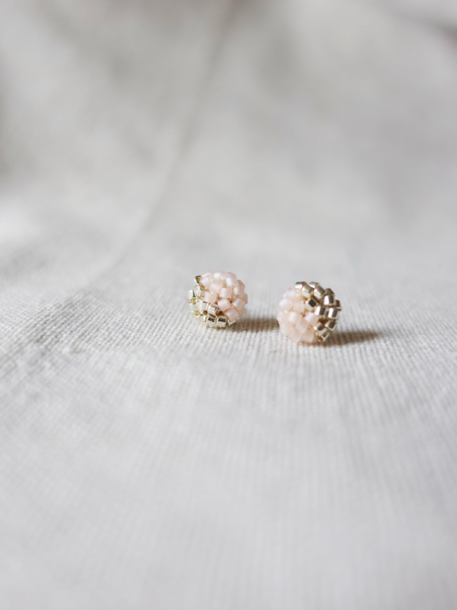 Last Quarter Pixie Stud Earrings