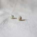 Last Quarter Pixie Stud Earrings