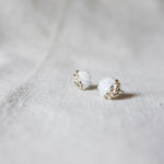 Last Quarter Pixie Stud Earrings