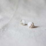 Last Quarter Pixie Stud Earrings