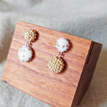 Leda Stars and Moon Earrings Display Right