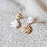 Leda Stars and Moon Earrings Side