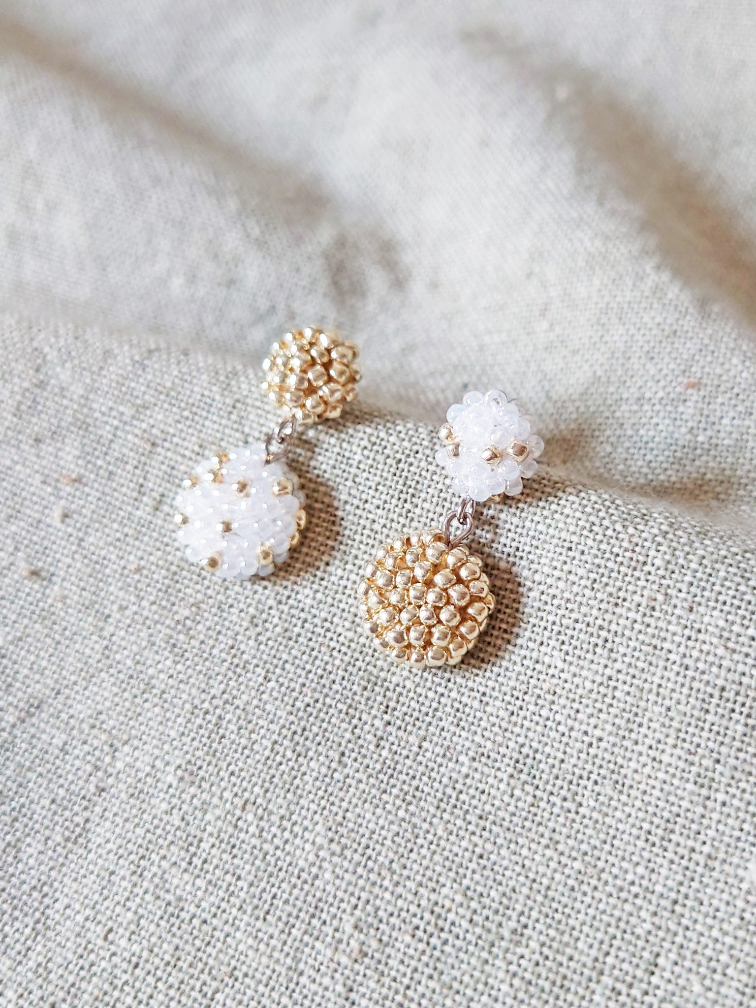 Leda Stars and Moon Earrings Side