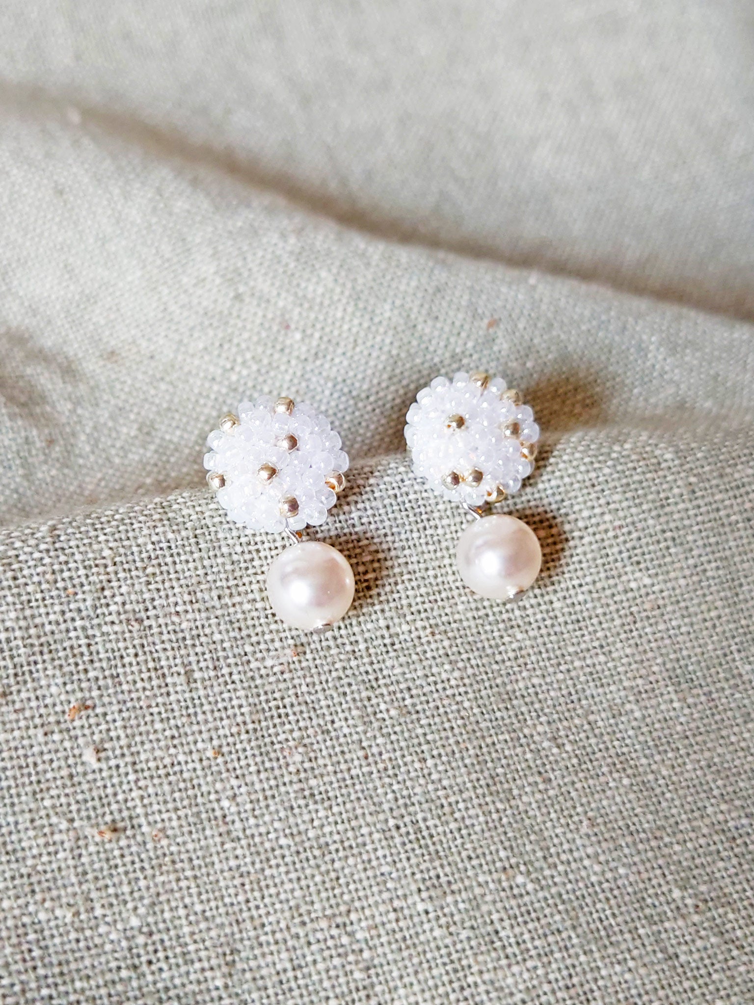 Mariota Star Dust Earrings Front