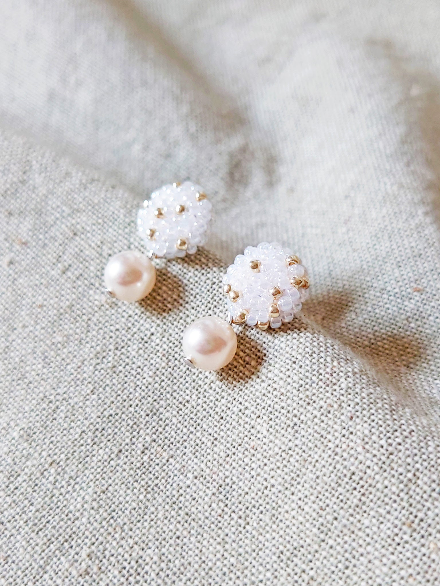 Mariota Star Dust Earrings Side