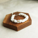 Meadow Star Dust Bracelet in White Display Front