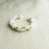 Meadow Star Dust Bracelet in White Right