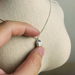 Miniature House Necklace II Display Size