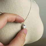 Miniature House Necklace II Display Size