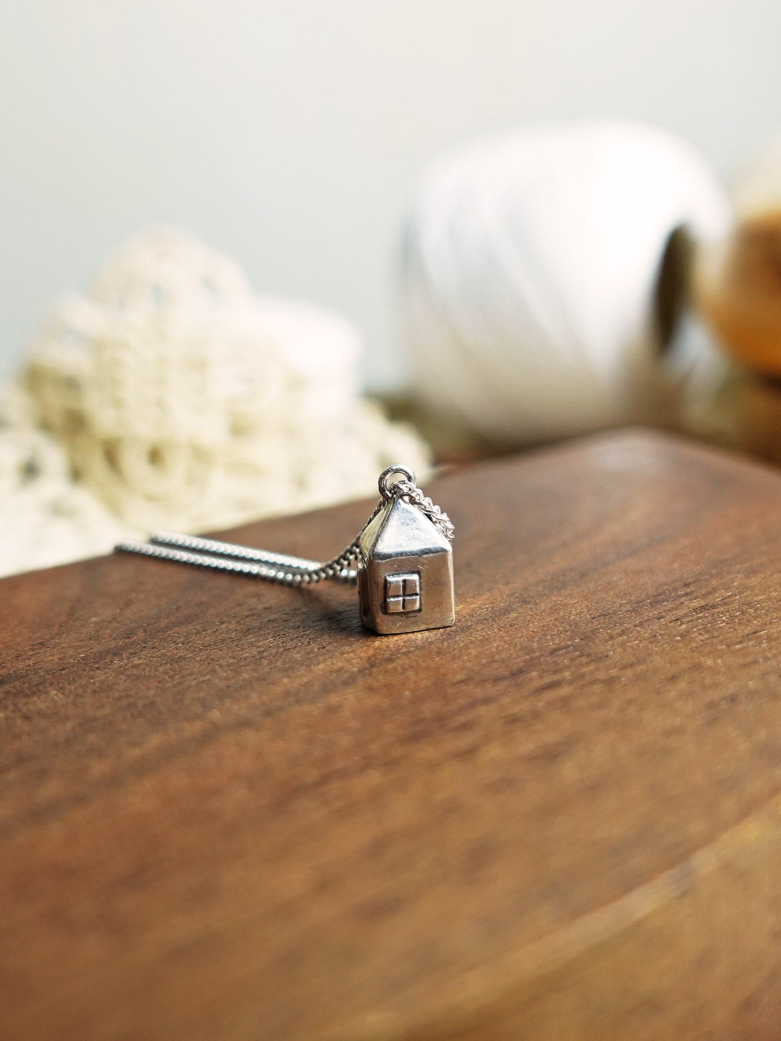Miniature House Necklace III Right