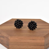 Prelude Petite Studs in Black Display