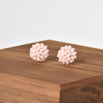 Prelude Petite Studs in Pink Display