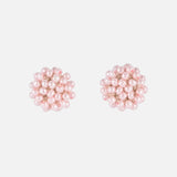 Prelude Petite Studs in Pink Primary