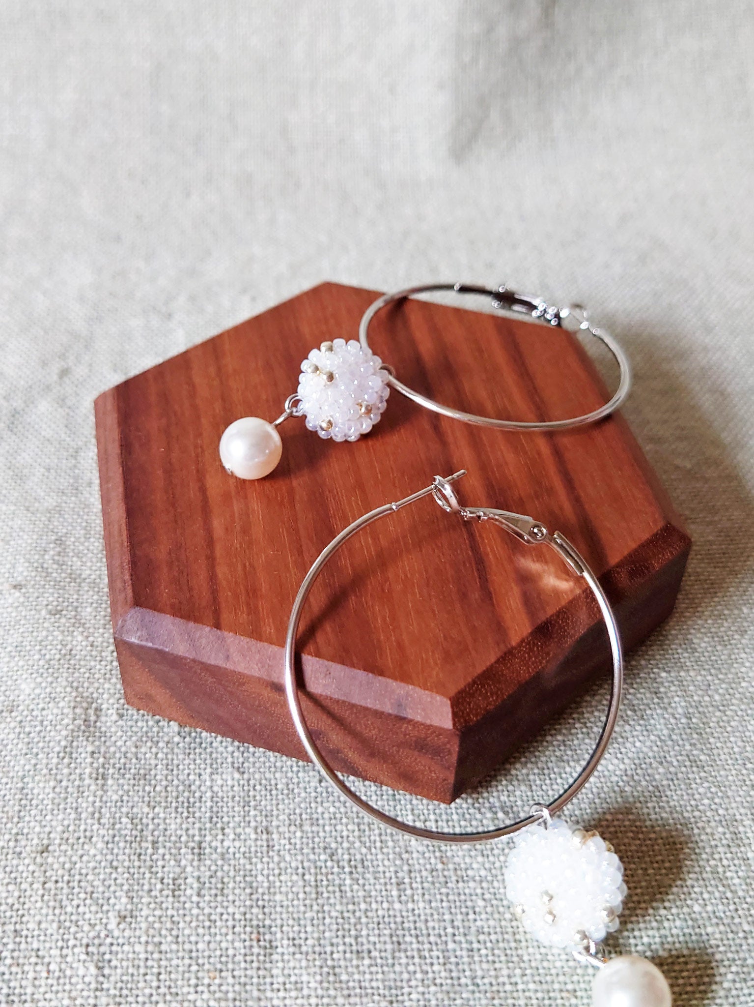 Penelope Mariota Hoop Earrings Display 1
