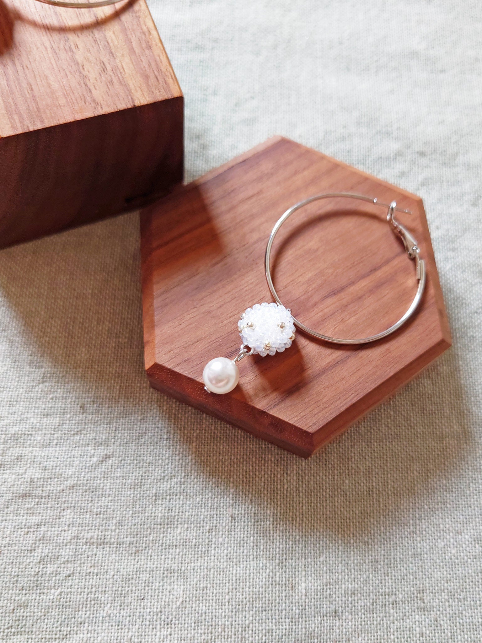 Penelope Mariota Hoop Earrings Display 2
