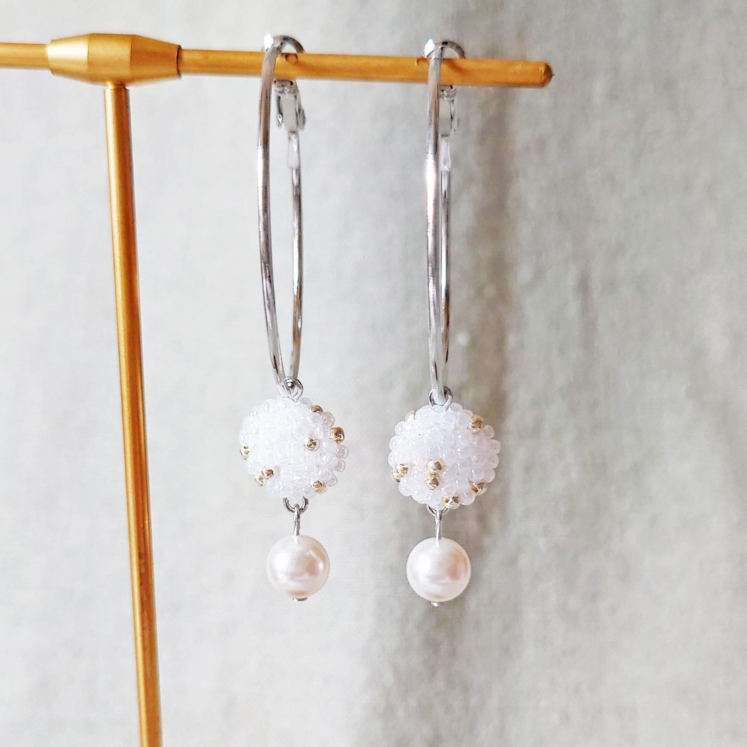 Penelope Mariota Hoop Earrings Front 1