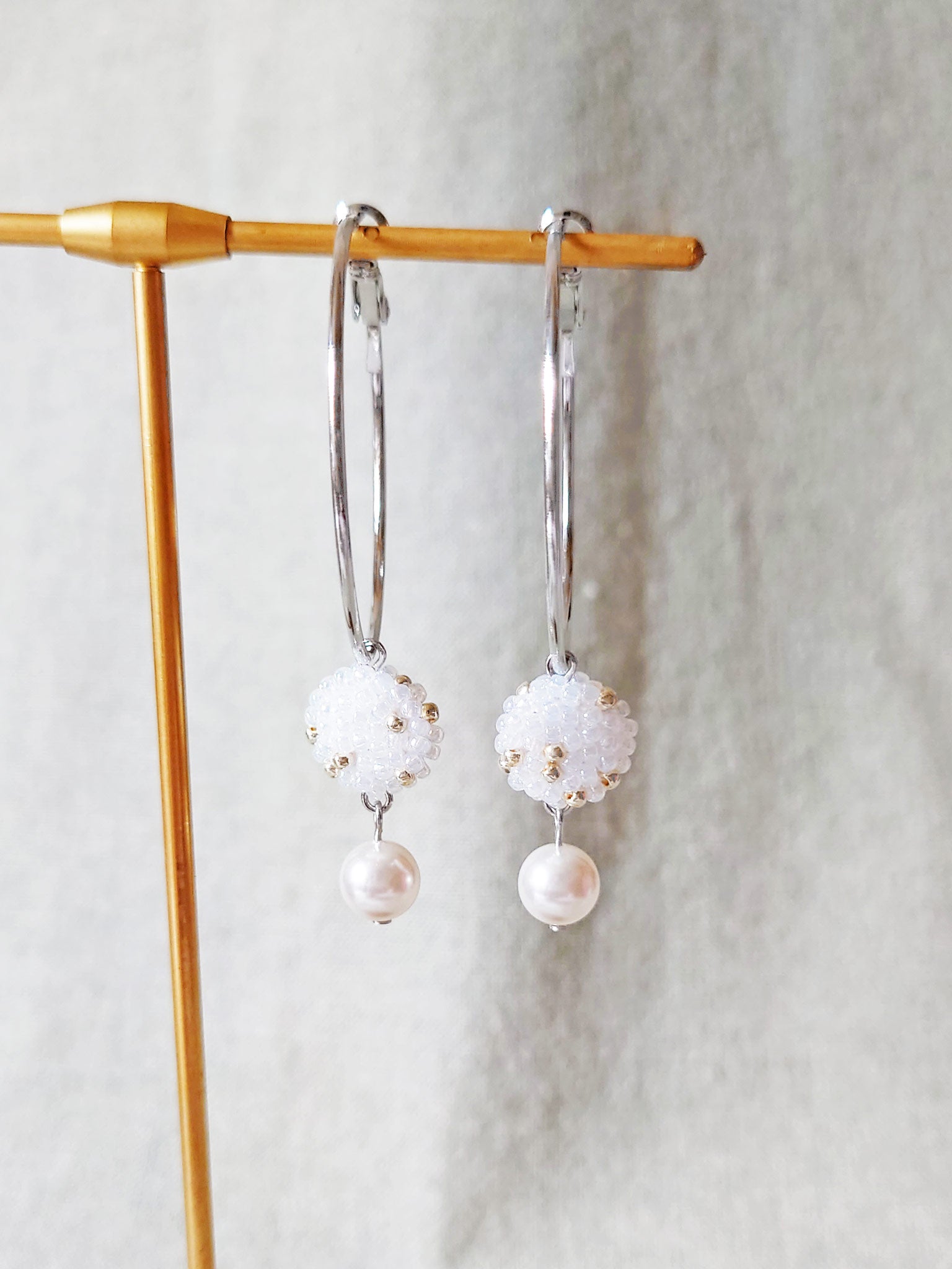 Penelope Mariota Hoop Earrings Front 1