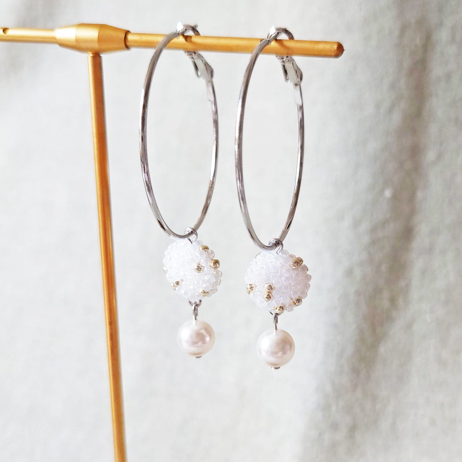 Penelope Mariota Hoop Earrings Front 2