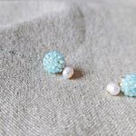 Phoebe Earrings in Blue Side