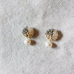 Phoebe Trio Earrings in Diamond Black Front